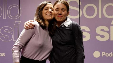 irene montero pezon|Ione Belarra, ante los ataques por no llevar sujetador: .